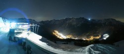 Archiv Foto Webcam Sölden: Mittelstation Gaislachkogel 23:00