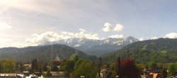 Archived image Webcam View Garmisch cityhall 09:00