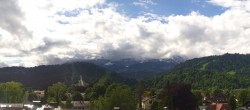 Archived image Webcam View Garmisch cityhall 09:00
