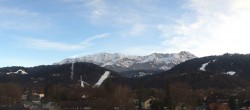 Archiv Foto Webcam Panoramakamera am Rathaus Garmisch 15:00