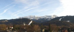 Archiv Foto Webcam Panoramakamera am Rathaus Garmisch 15:00