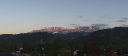Archiv Foto Webcam Panoramakamera am Rathaus Garmisch 19:00