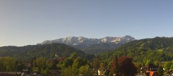 Archiv Foto Webcam Panoramakamera am Rathaus Garmisch 07:00
