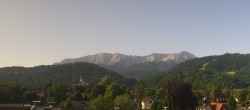 Archiv Foto Webcam Panoramakamera am Rathaus Garmisch 07:00