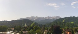 Archiv Foto Webcam Panoramakamera am Rathaus Garmisch 09:00