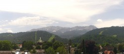 Archiv Foto Webcam Panoramakamera am Rathaus Garmisch 11:00