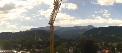 Archiv Foto Webcam Panoramakamera am Rathaus Garmisch 09:00