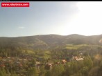 Archived image Webcam Rokytnice, Valley Huťský potok 07:00