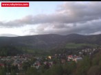 Archived image Webcam Rokytnice, Valley Huťský potok 19:00