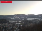 Archiv Foto Webcam Blick über Rokytnice 06:00