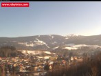 Archived image Webcam Rokytnice, Valley Huťský potok 07:00