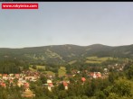 Archiv Foto Webcam Blick über Rokytnice 11:00