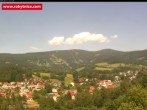 Archiv Foto Webcam Blick über Rokytnice 13:00