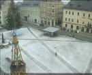 Archived image Webcam View at the Market Square of Annaberg-Buchholz 09:00