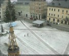 Archived image Webcam View at the Market Square of Annaberg-Buchholz 11:00