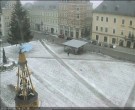 Archived image Webcam View at the Market Square of Annaberg-Buchholz 13:00