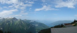 Archiv Foto Webcam Jungfrau-Region - Hotel Schynige Platte 09:00