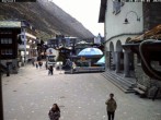 Archiv Foto Webcam Zermatt Kirchplatz 06:00