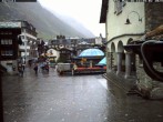 Archiv Foto Webcam Zermatt Kirchplatz 12:00