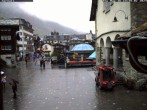 Archiv Foto Webcam Zermatt Kirchplatz 14:00