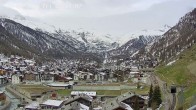 Archiv Foto Webcam Zermatt: Blick über das Dorf von Spiss 06:00