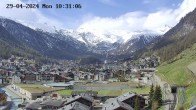 Archived image Webcam Zermatt, Spiss 09:00