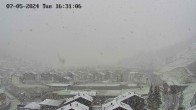 Archiv Foto Webcam Zermatt: Blick über das Dorf von Spiss 15:00