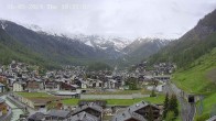 Archiv Foto Webcam Zermatt: Blick über das Dorf von Spiss 09:00