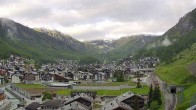 Archiv Foto Webcam Zermatt: Blick über das Dorf von Spiss 06:00
