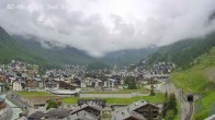 Archiv Foto Webcam Zermatt: Blick über das Dorf von Spiss 10:00