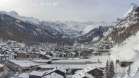 Archiv Foto Webcam Zermatt: Blick über das Dorf von Spiss 09:00