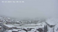 Archiv Foto Webcam Zermatt: Blick über das Dorf von Spiss 08:00