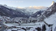 Archiv Foto Webcam Zermatt: Blick über das Dorf von Spiss 07:00