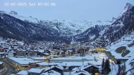 Archiv Foto Webcam Zermatt: Blick über das Dorf von Spiss 06:00