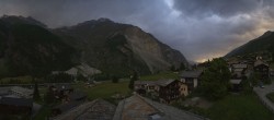 Archiv Foto Webcam Randa bei Zermatt 19:00