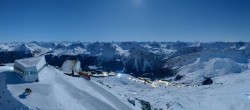 Archiv Foto Webcam Arosa: Weisshorngipfel 23:00