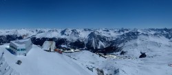 Archiv Foto Webcam Arosa: Weisshorngipfel 03:00