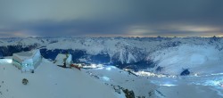 Archiv Foto Webcam Arosa: Weisshorngipfel 23:00