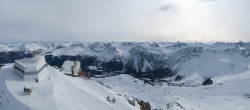 Archiv Foto Webcam Arosa: Weisshorngipfel 09:00