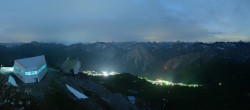Archiv Foto Webcam Arosa: Weisshorngipfel 23:00