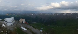 Archiv Foto Webcam Arosa: Weisshorngipfel 19:00