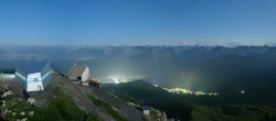 Archiv Foto Webcam Arosa: Weisshorngipfel 23:00