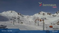 Archiv Foto Webcam Samnaun - Alp Trida 08:00