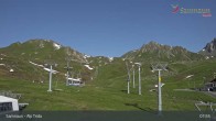 Archiv Foto Webcam Samnaun - Alp Trida 07:00