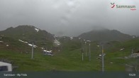 Archived image Webcam Alp Trida towards Viderjoch 18:00