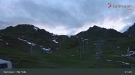 Archived image Webcam Alp Trida towards Viderjoch 20:00