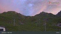 Archived image Webcam Alp Trida towards Viderjoch 04:00