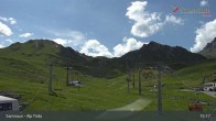 Archived image Webcam Alp Trida towards Viderjoch 14:00