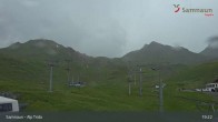 Archived image Webcam Alp Trida towards Viderjoch 18:00