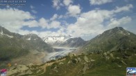 Archiv Foto Webcam Aletsch Arena: Aletschgletscher - Moosfluh 11:00